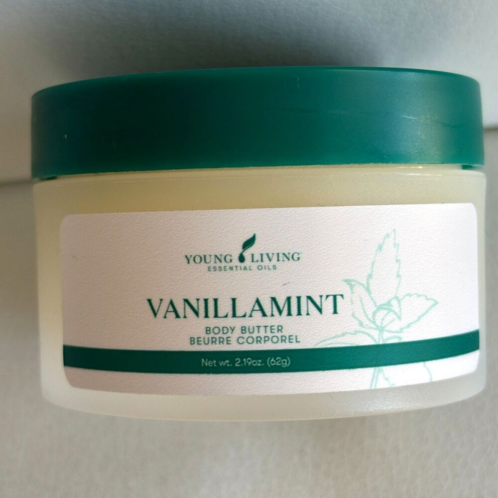 Young Living VANILLA MINT Replenishing Body Butter Moisturizing Daily Skin Care
